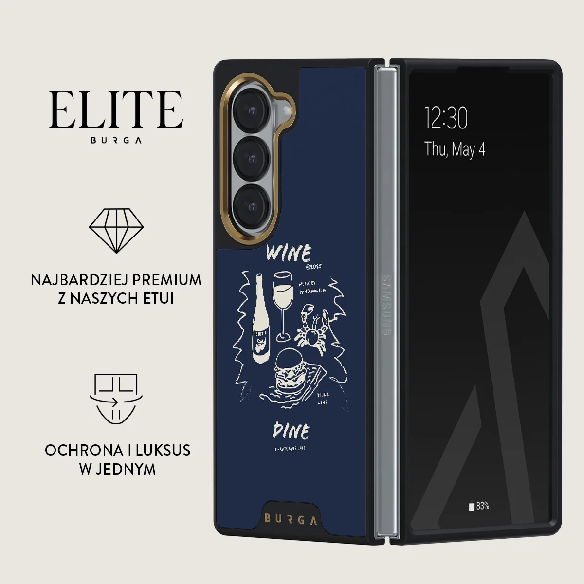 Wine & Dine - Samsung Galaxy Z Fold 6 Etui - Image 2