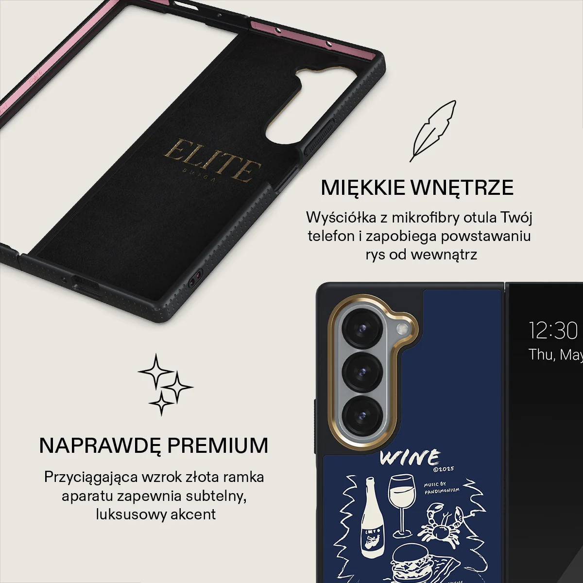 Wine & Dine - Samsung Galaxy Z Fold 6 Etui - Image 6