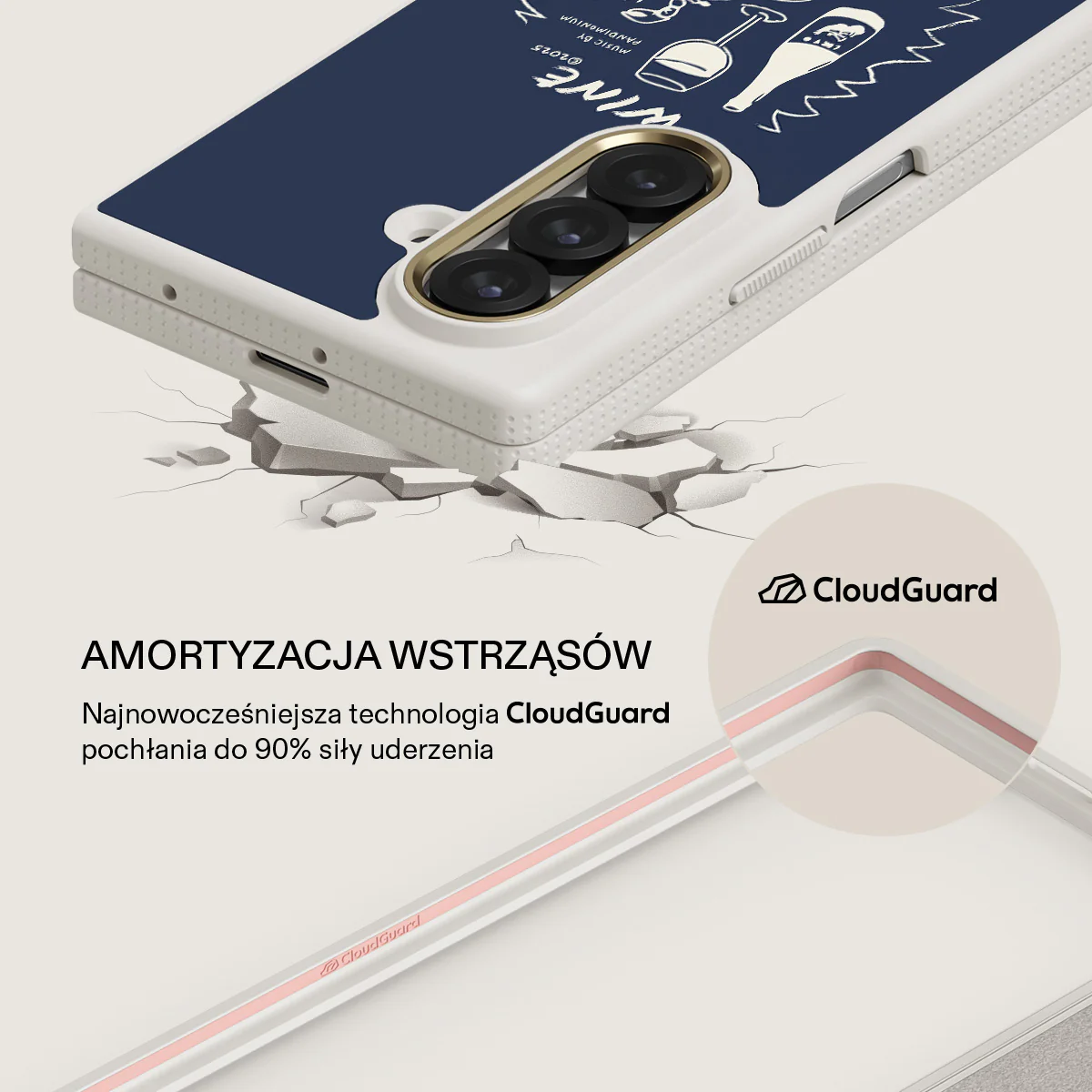 Wine & Dine - Samsung Galaxy Z Fold 7 Etui - Image 17