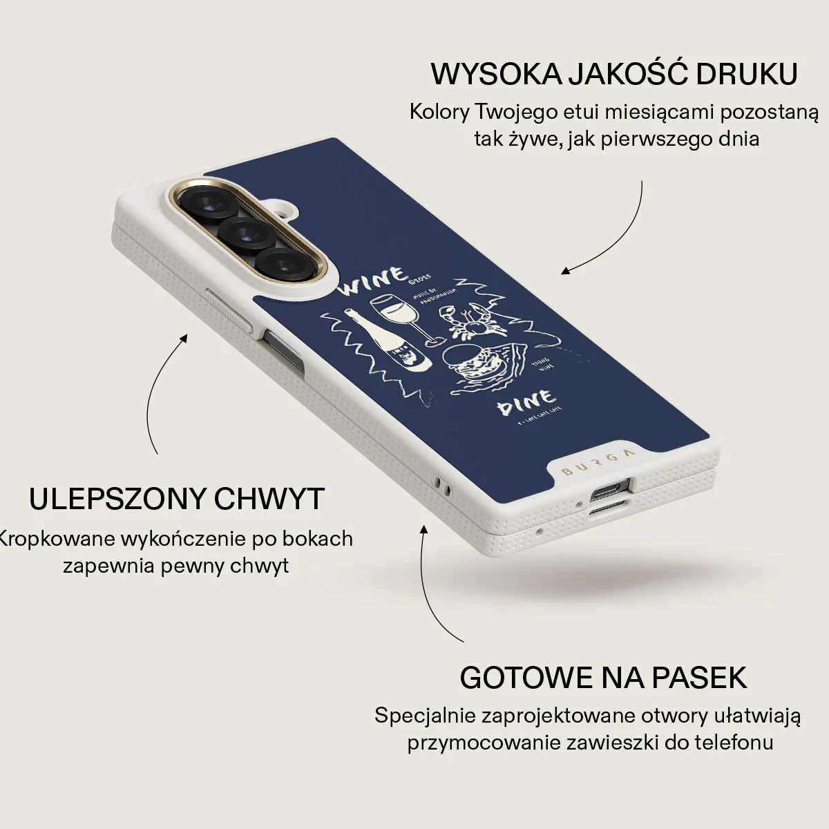 Wine & Dine - Samsung Galaxy Z Fold 7 Etui - Image 19