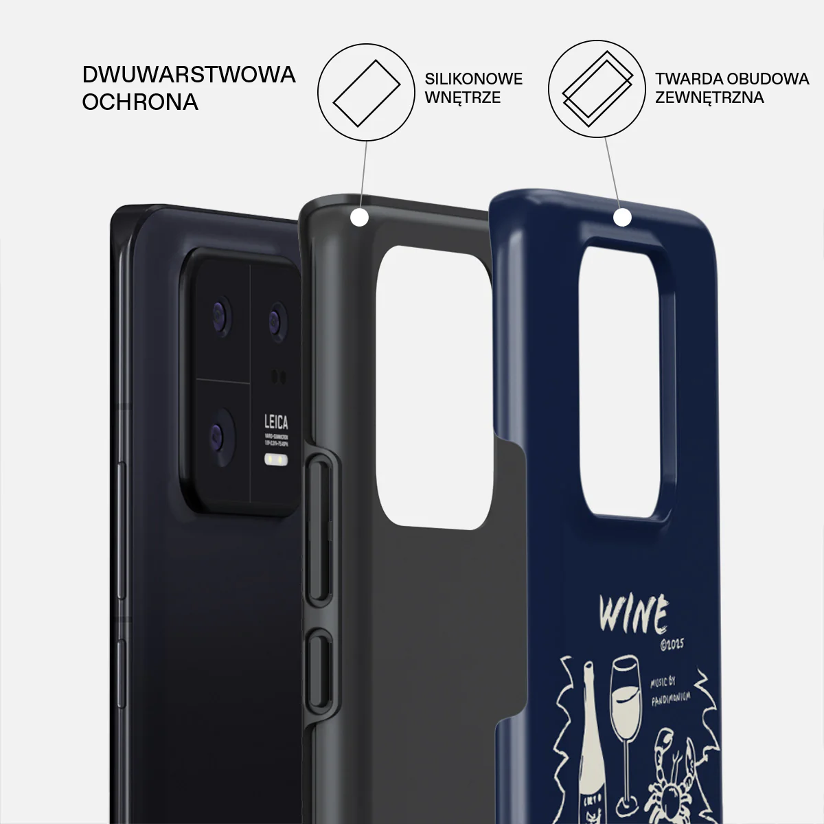 Wine & Dine - Xiaomi 13 Pro Etui - Image 2