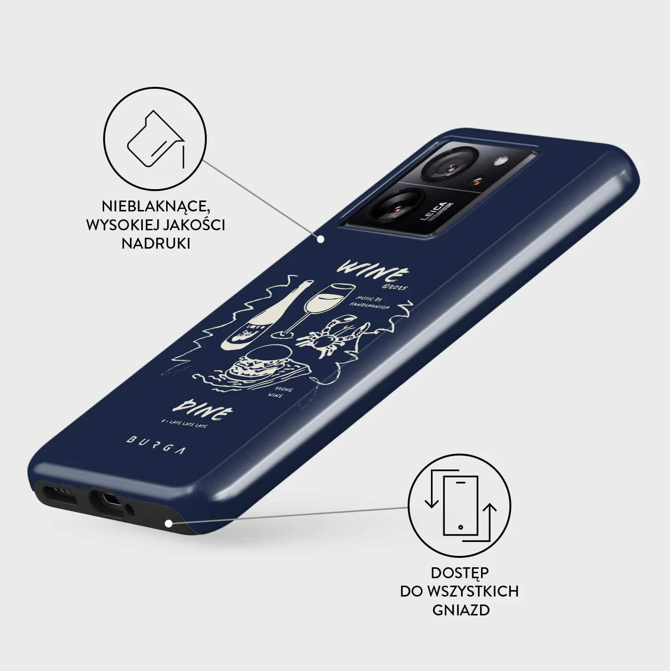 Wine & Dine - Xiaomi 13T Etui - Image 3