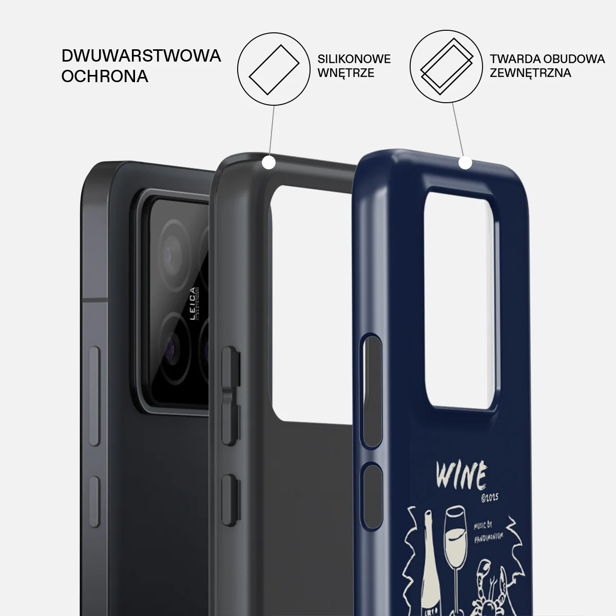 Wine & Dine - Xiaomi 14 Etui - Image 2