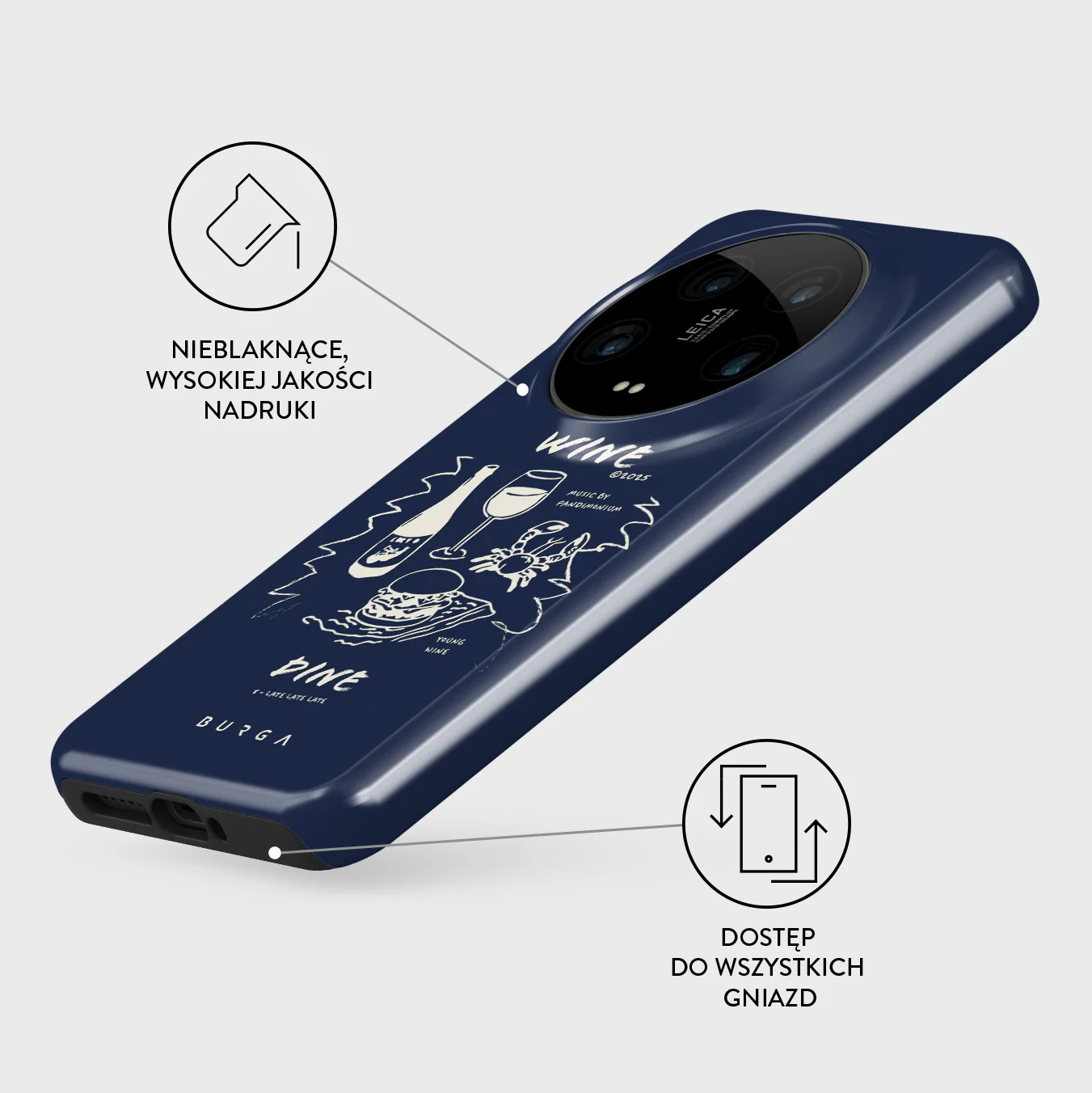 Wine & Dine - Xiaomi 14 Ultra Etui - Image 3