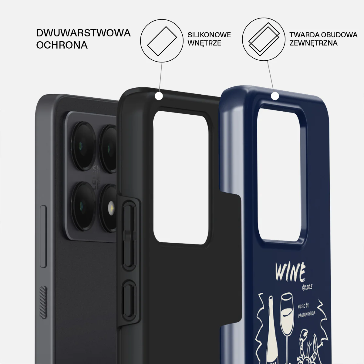 Wine & Dine - Xiaomi 14T Etui - Image 2