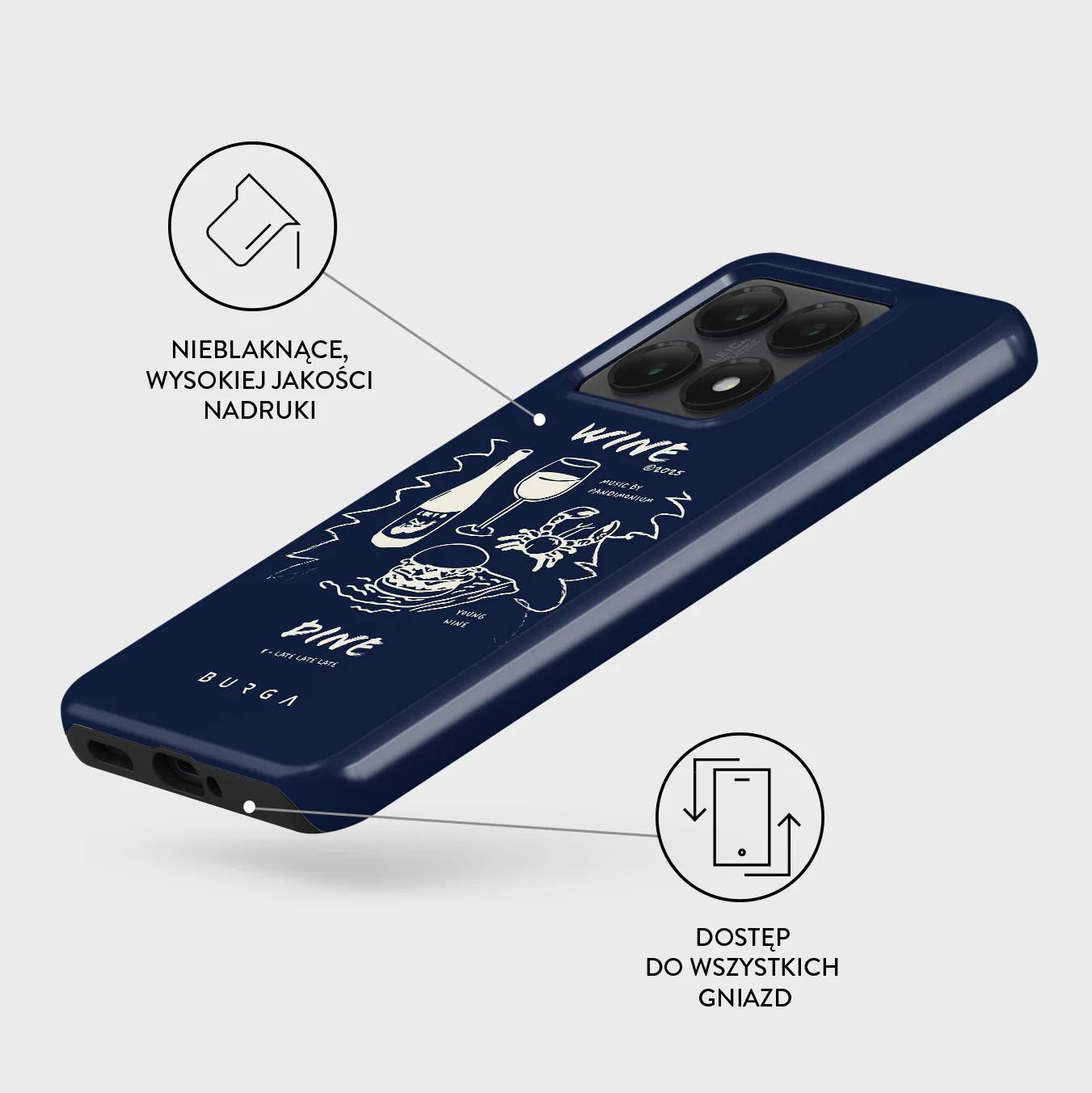 Wine & Dine - Xiaomi 14T Etui - Image 3