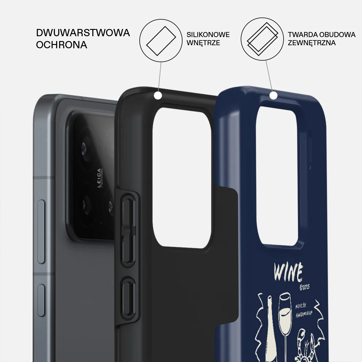Wine & Dine - Xiaomi 15 Etui - Image 2