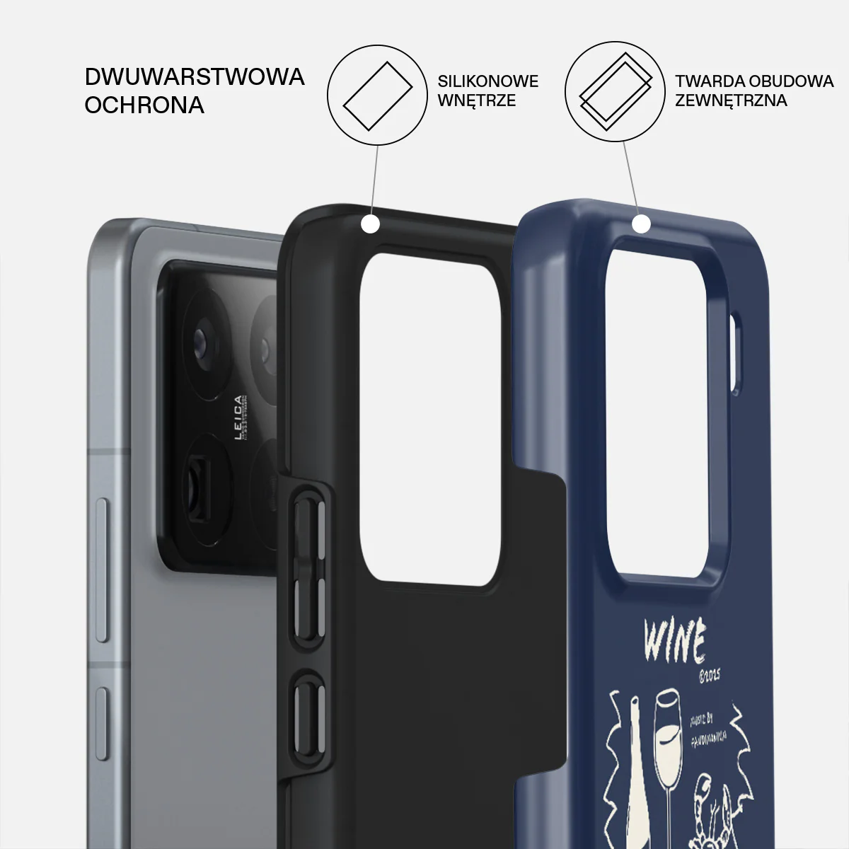 Wine & Dine - Xiaomi 15 Pro Etui - Image 2