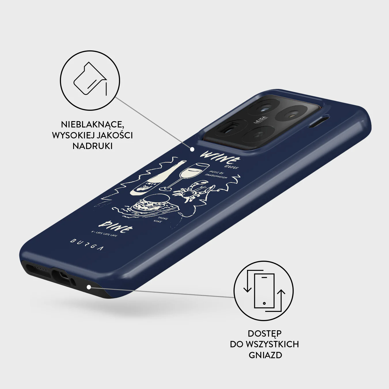 Wine & Dine - Xiaomi 15 Pro Etui - Image 3