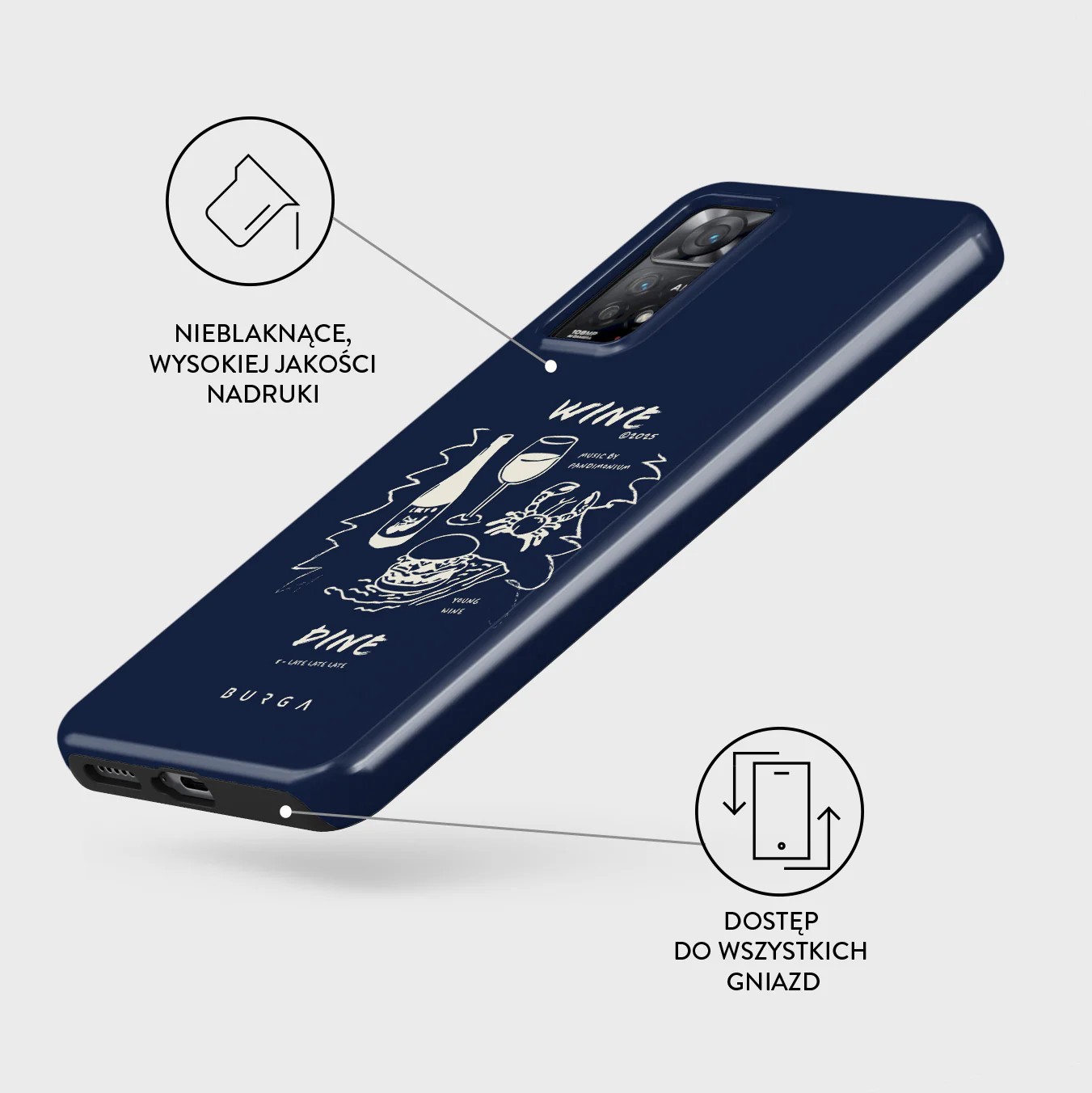 Wine & Dine - Xiaomi Redmi Note 11 Pro+ Etui - Image 3