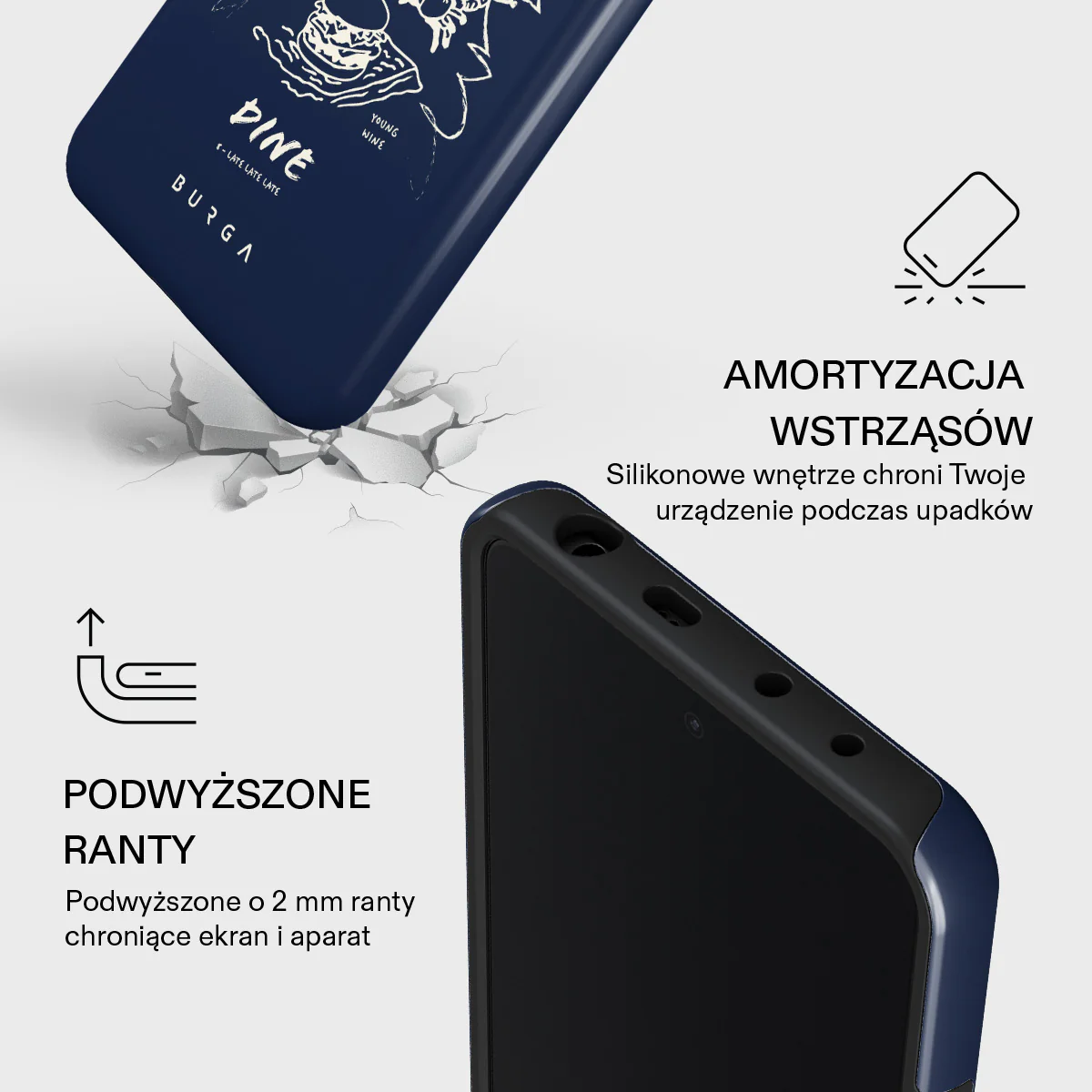 Wine & Dine - Xiaomi Redmi Note 14 5G Etui - Image 4