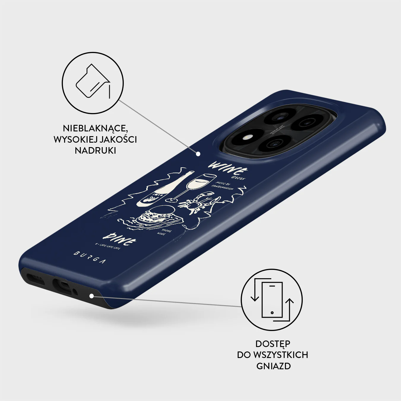 Wine & Dine - Xiaomi Redmi Note 14 Pro+ 5G Etui - Image 3