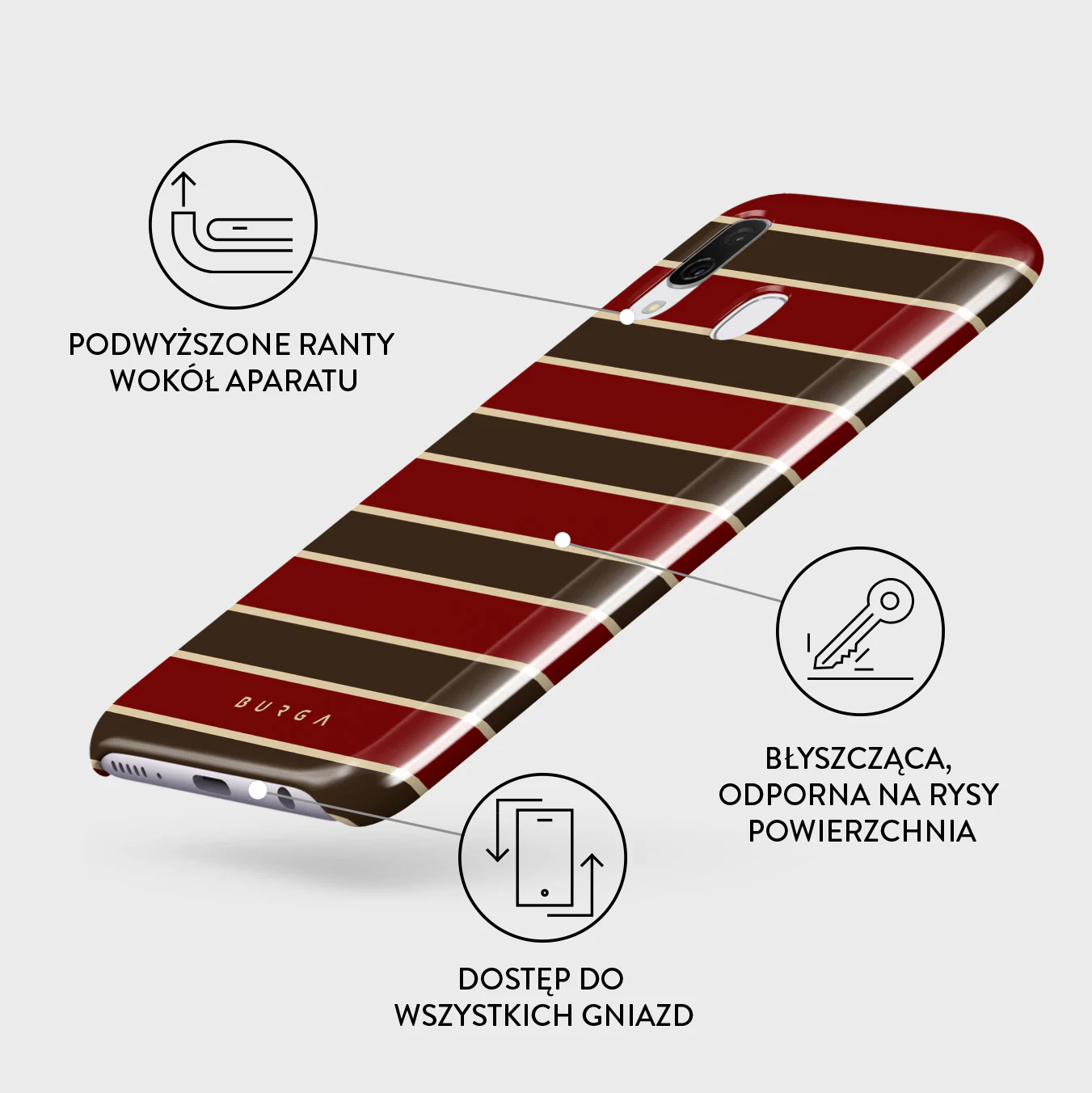 Yearbook - Samsung Galaxy A40 Etui - Image 3