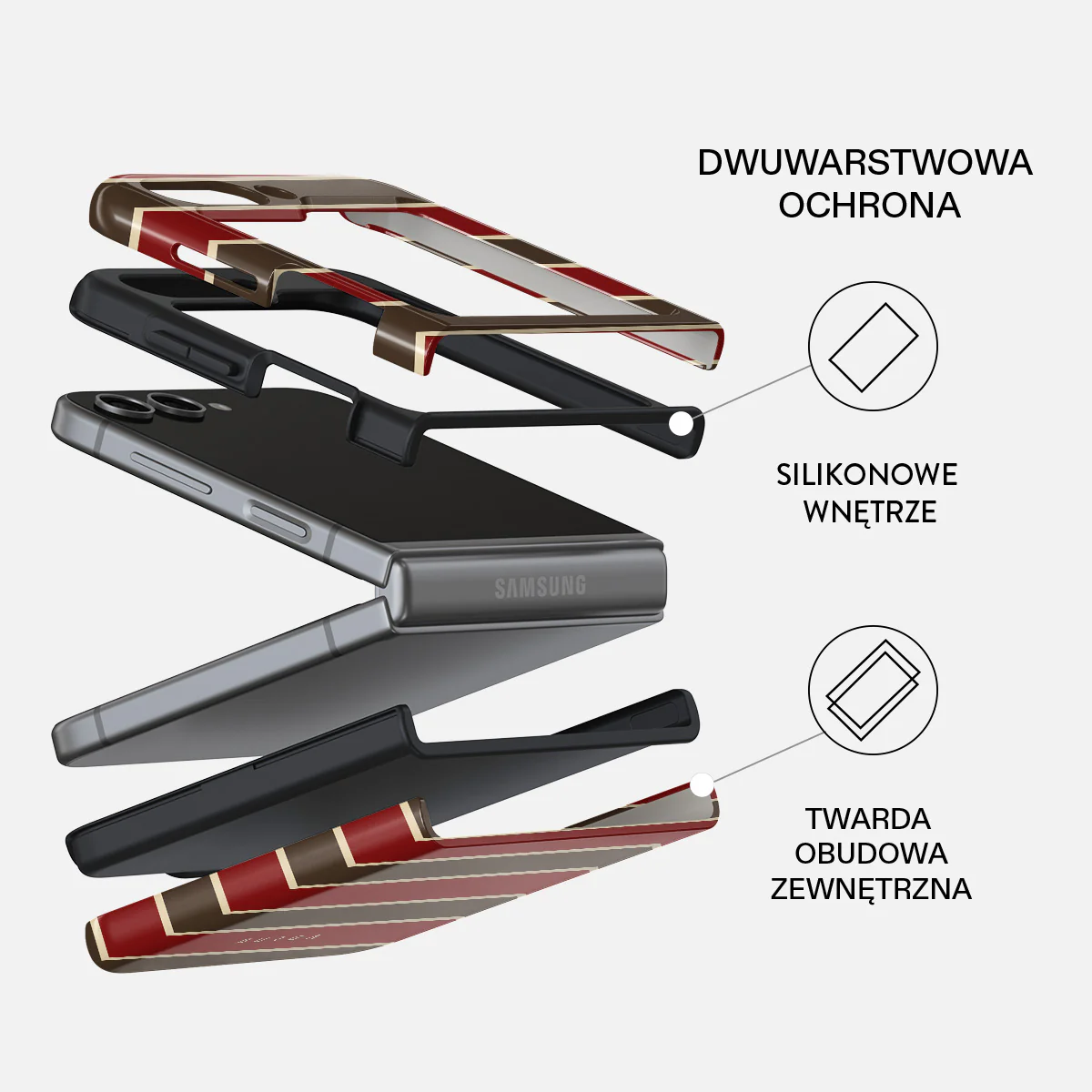 Yearbook - Samsung Galaxy Z Flip 5 Etui - Image 2