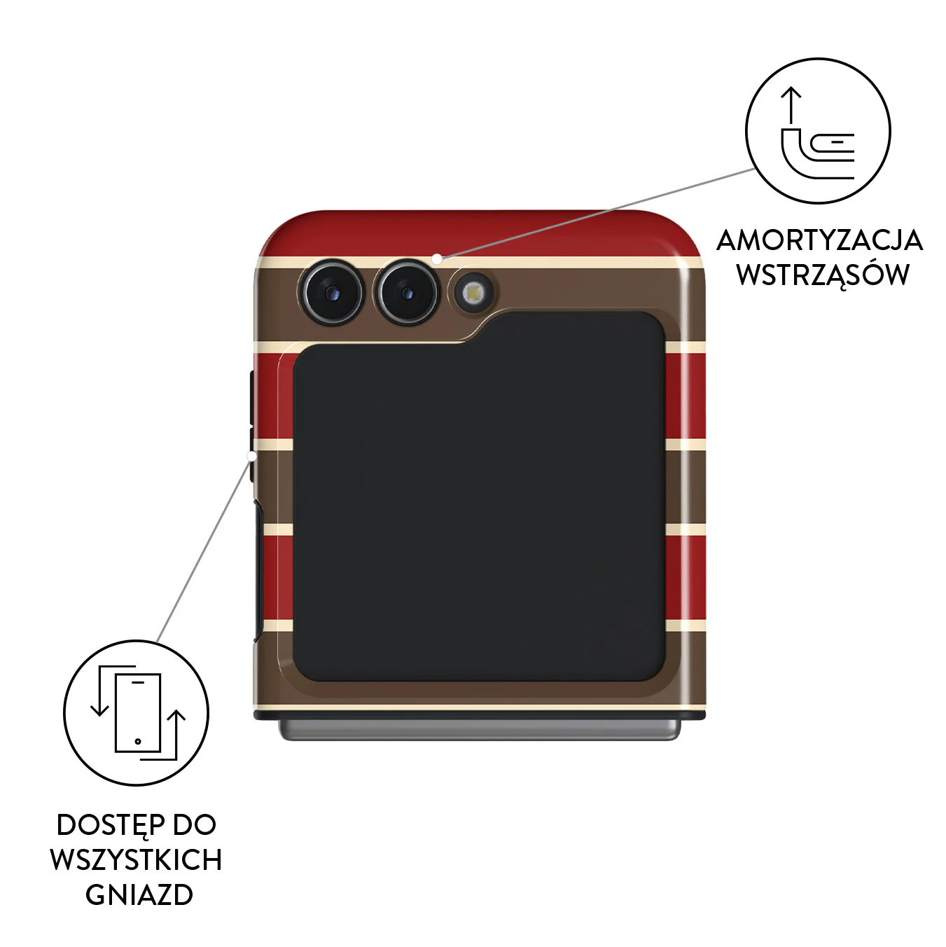 Yearbook - Samsung Galaxy Z Flip 5 Etui - Image 3