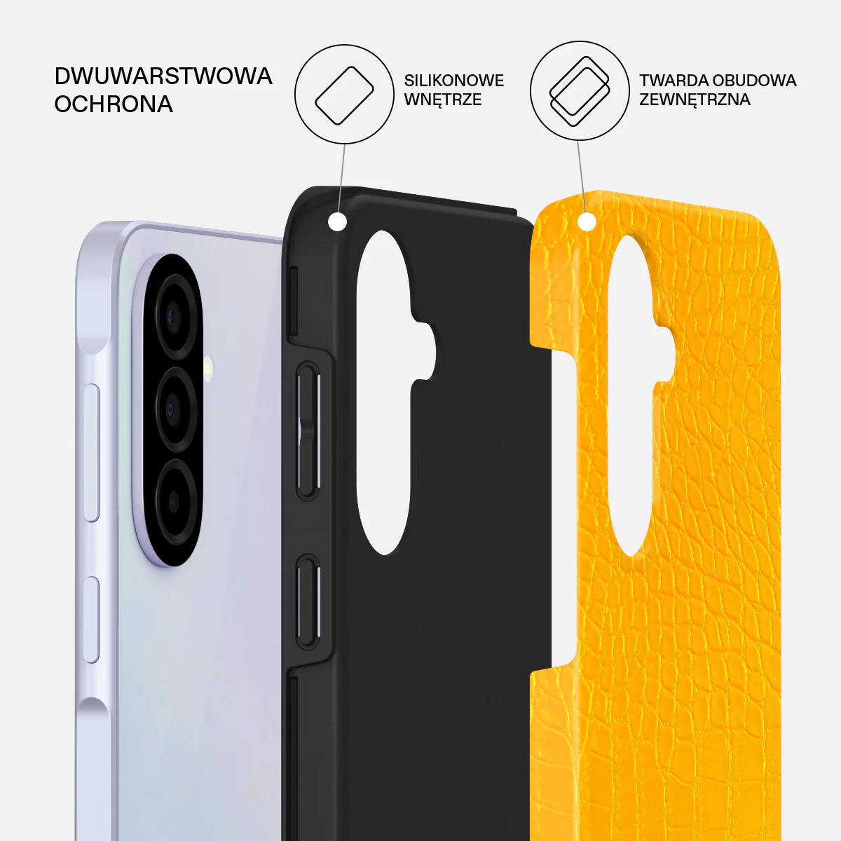 Canary Yellow - Samsung Galaxy A37 5G Etui - Image 2