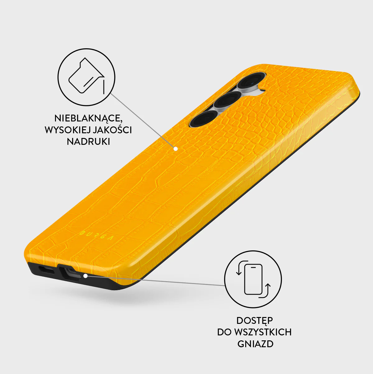 Canary Yellow - Samsung Galaxy S25 FE Etui - Image 3