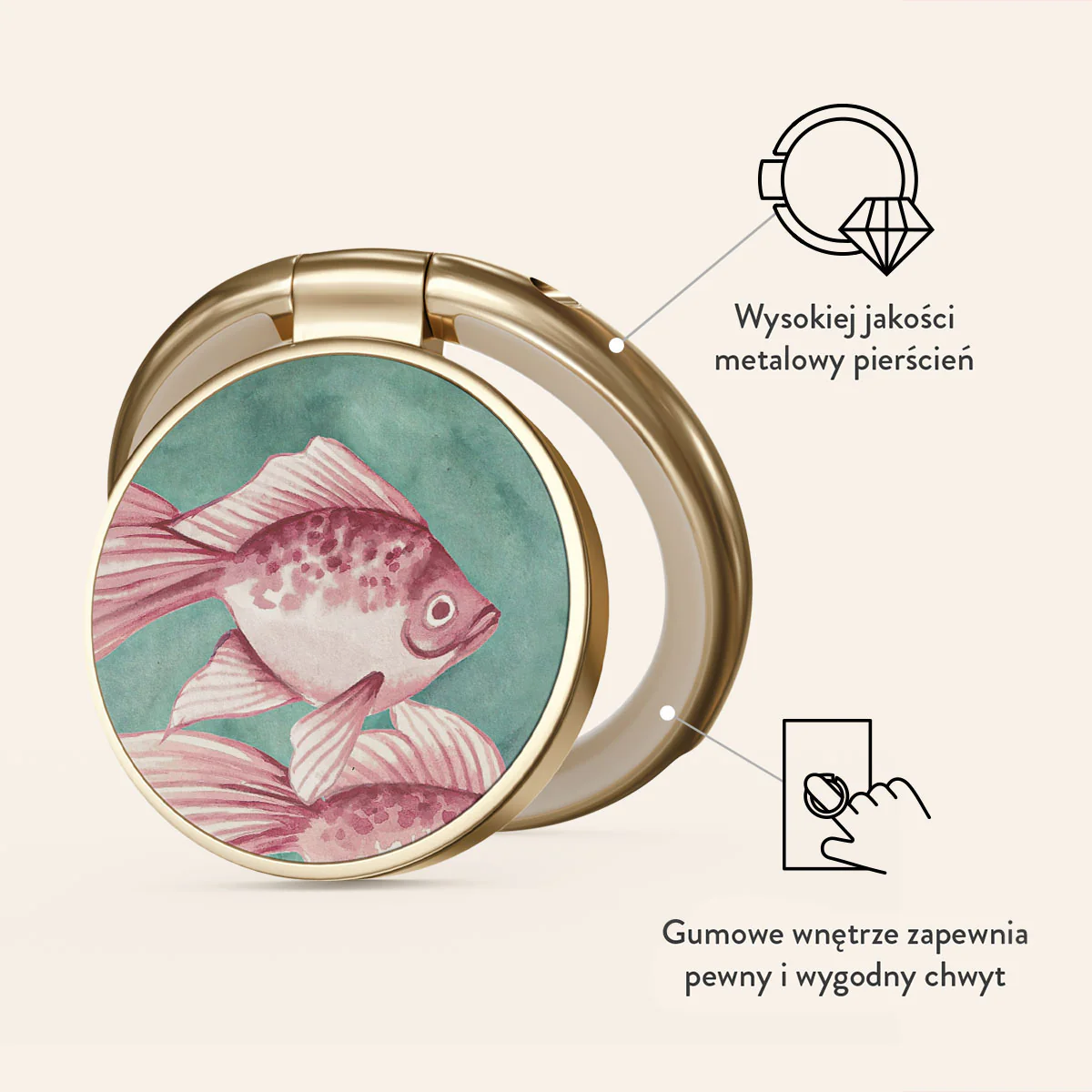 Yume - Samoprzylepny Okrągły Uchwyt - Image 7