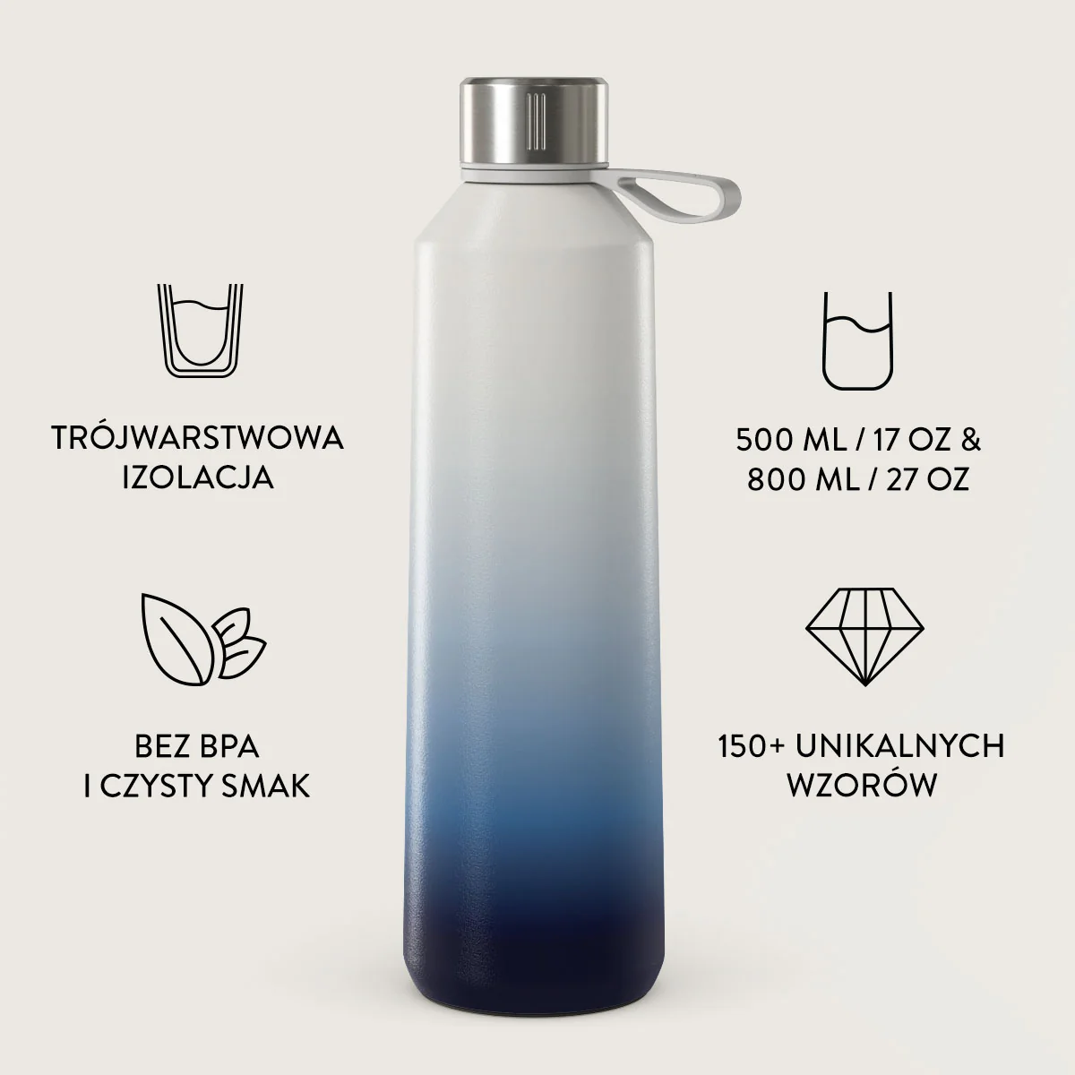 Zero Gravity - Butelka na wodę - Image 3