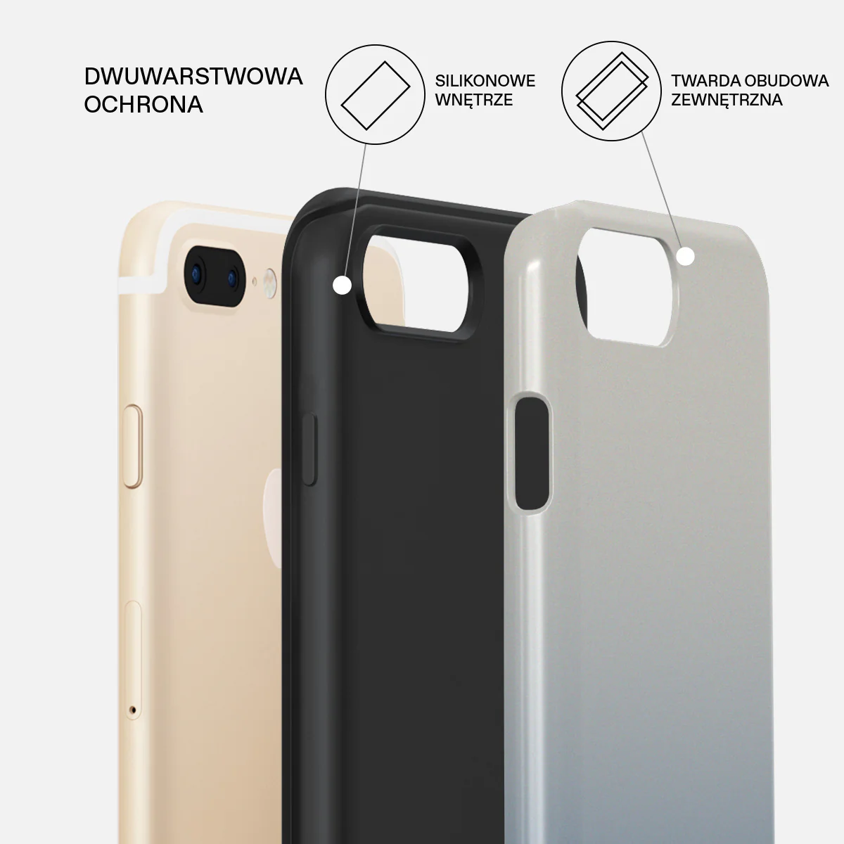 Zero Gravity - iPhone 7 Plus / 8 Plus Etui - Image 6