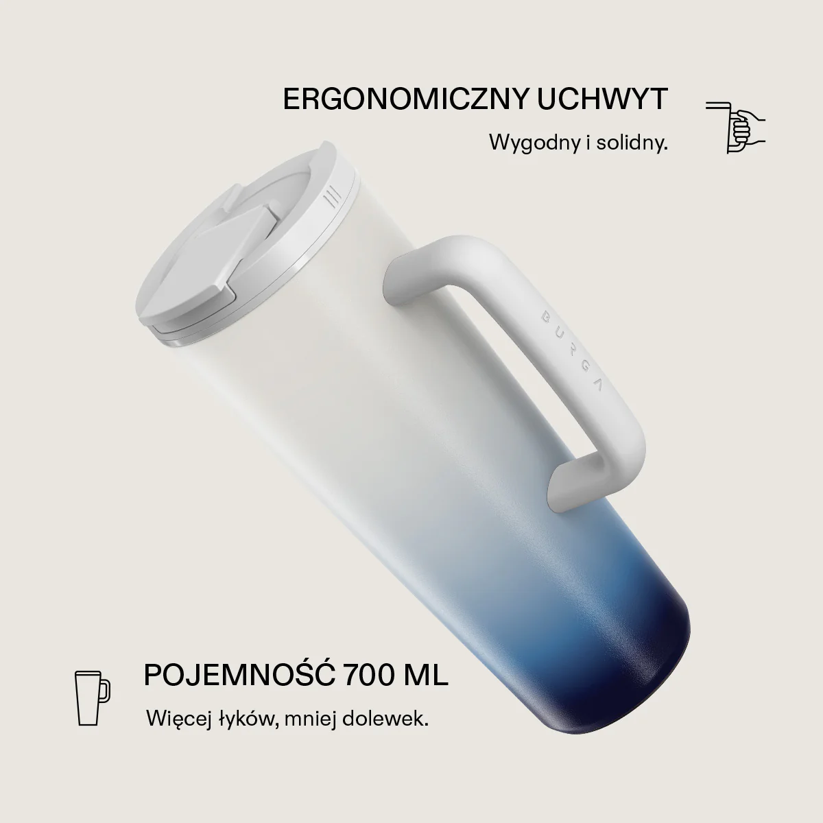 Zero Gravity - Kubek podróżny EasyGrip - Image 2