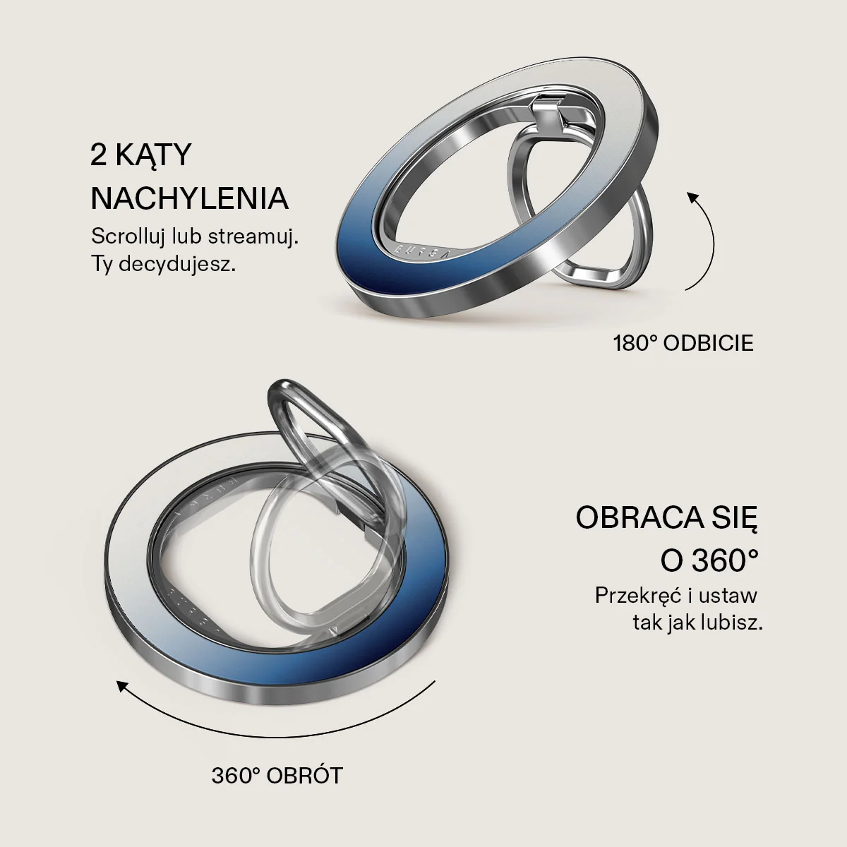 Zero Gravity - Magnetyczny Okrągły Uchwyt - Image 3