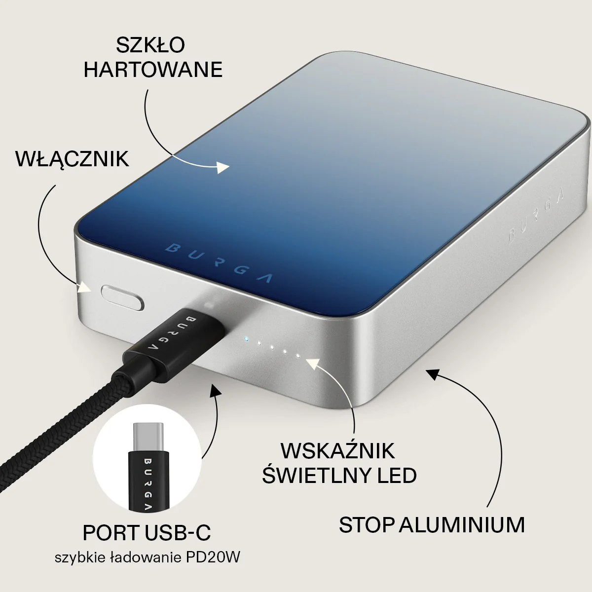 Zero Gravity - Magnetyczny power bank - Image 45