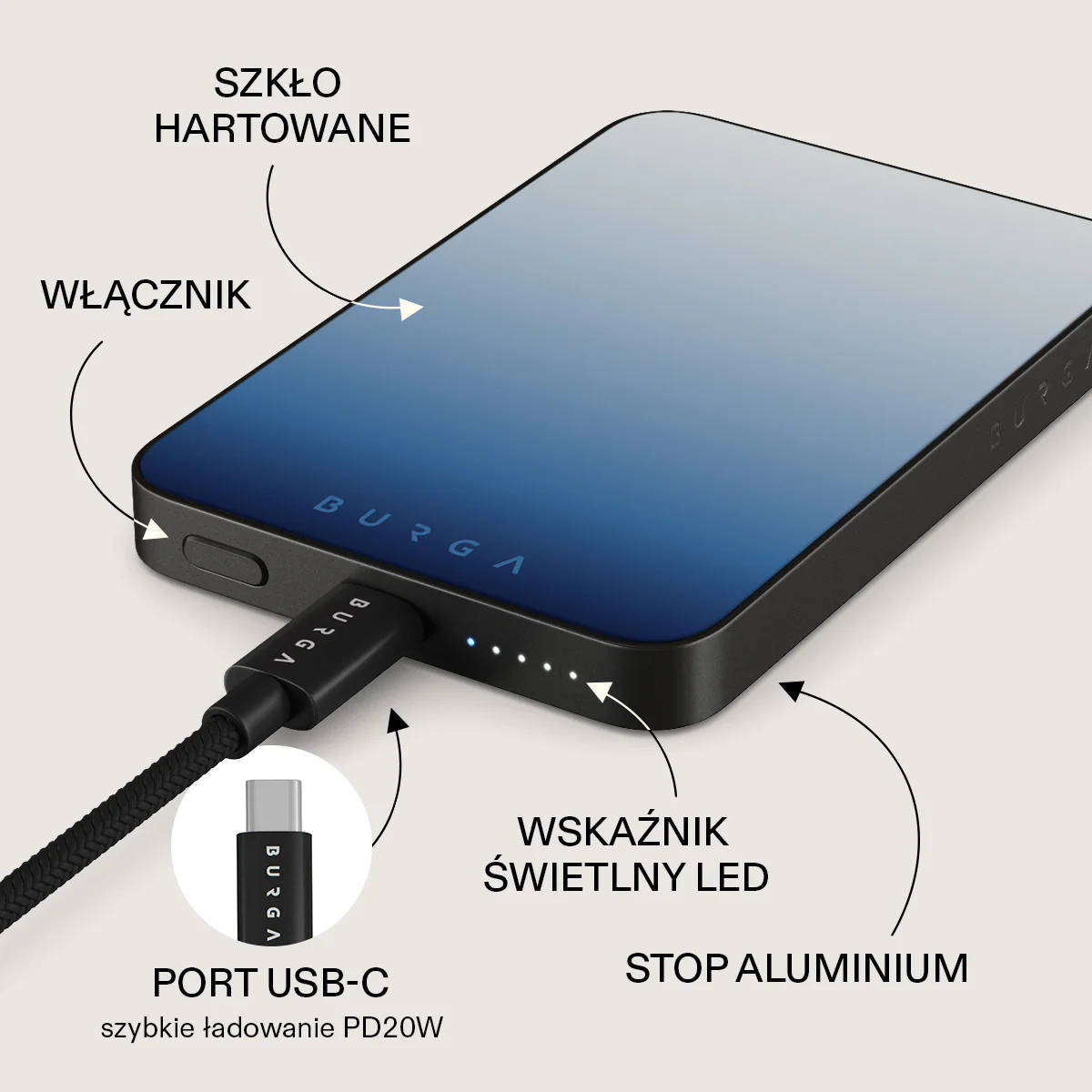 Zero Gravity - Magnetyczny power bank - Image 5
