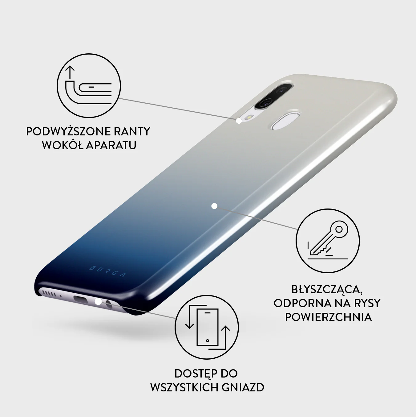 Zero Gravity - Samsung Galaxy A40 Etui - Image 3