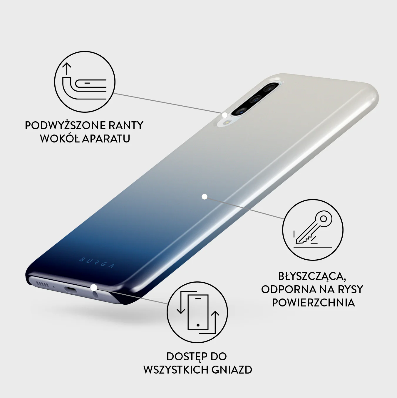 Zero Gravity - Samsung Galaxy A50 Etui - Image 3