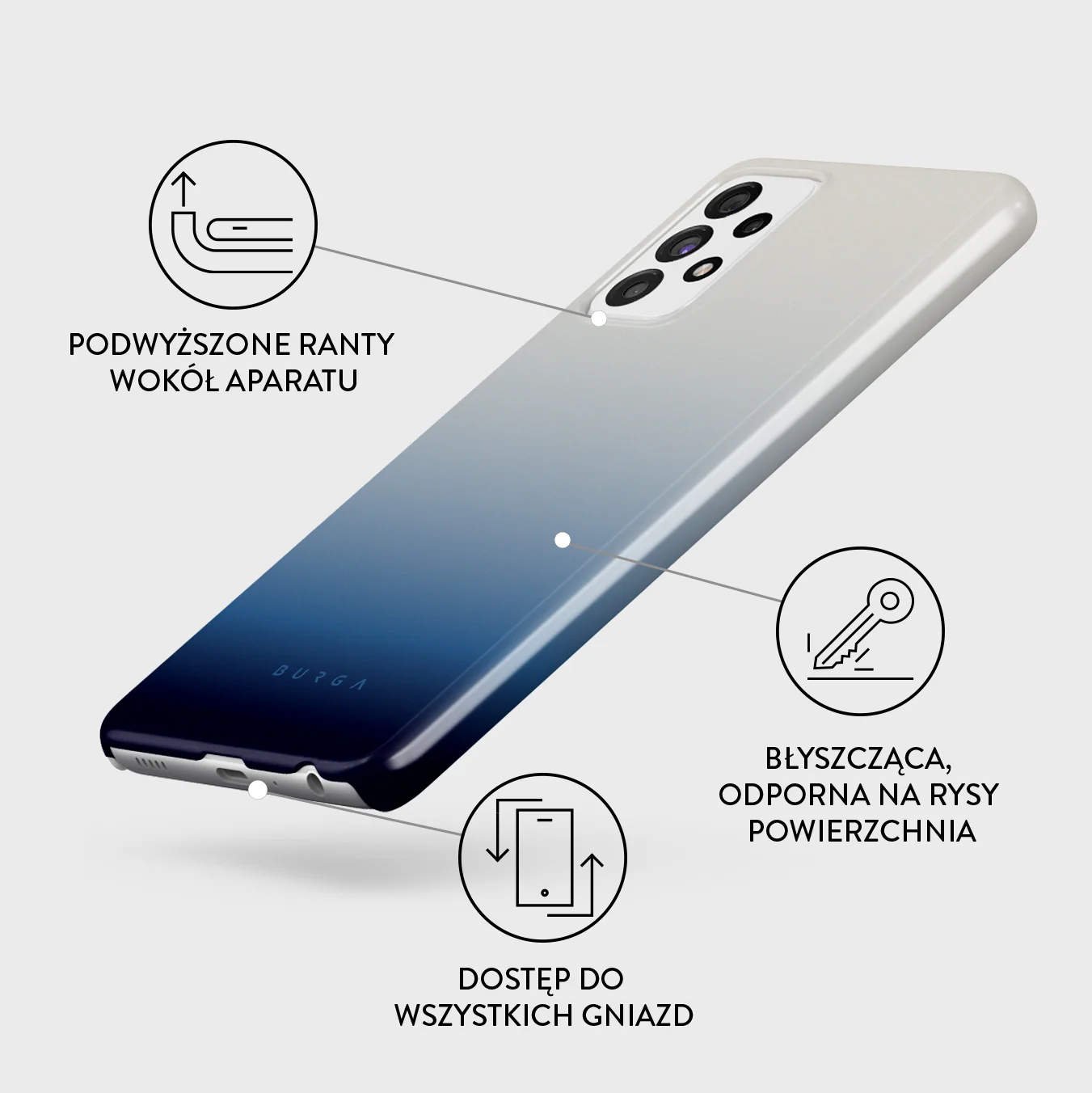 Zero Gravity - Samsung Galaxy A72 4G / 5G Etui - Image 3