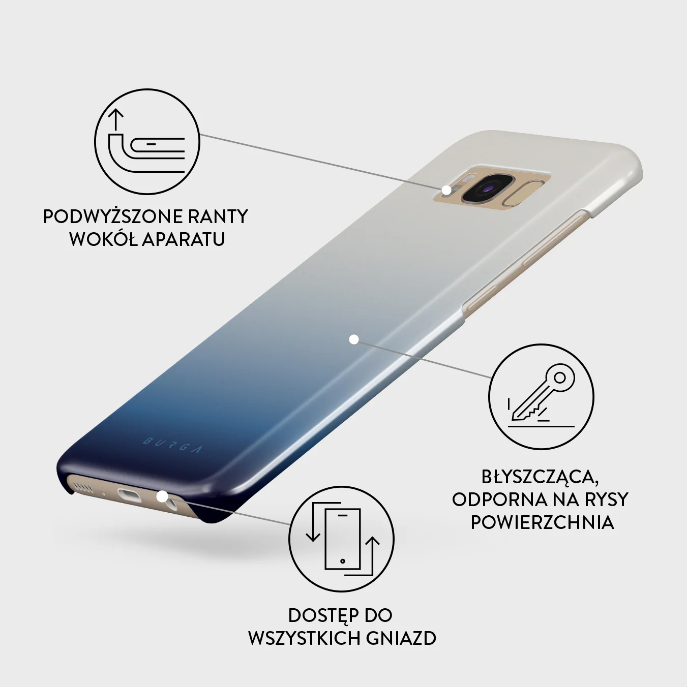 Zero Gravity - Samsung Galaxy S8 Etui - Image 3