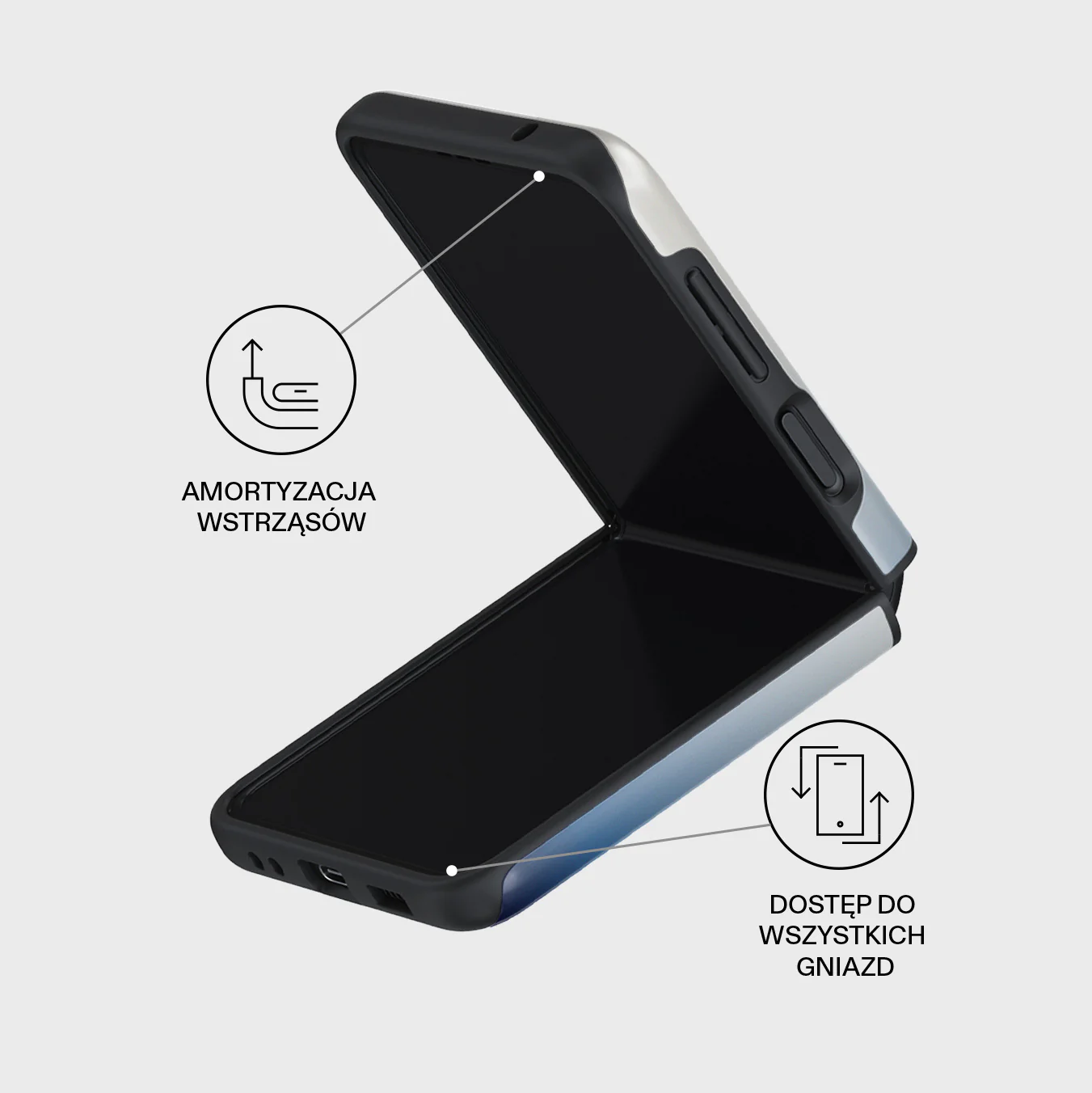 Zero Gravity - Samsung Galaxy Z Flip 3 Etui - Image 3