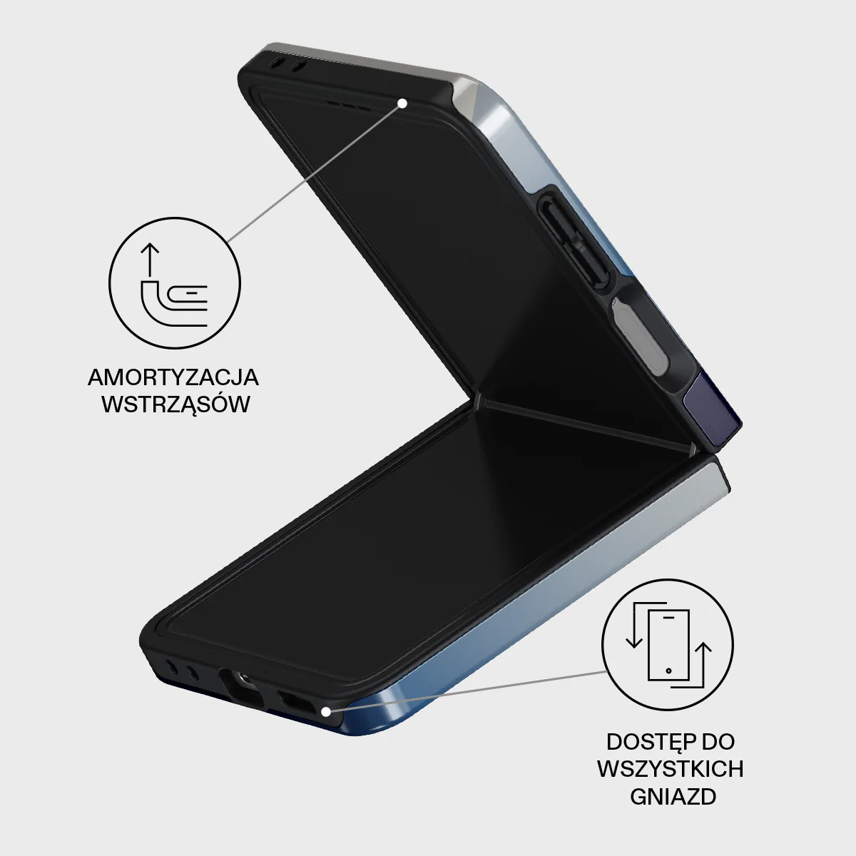 Zero Gravity - Samsung Galaxy Z Flip 7 Etui - Image 3