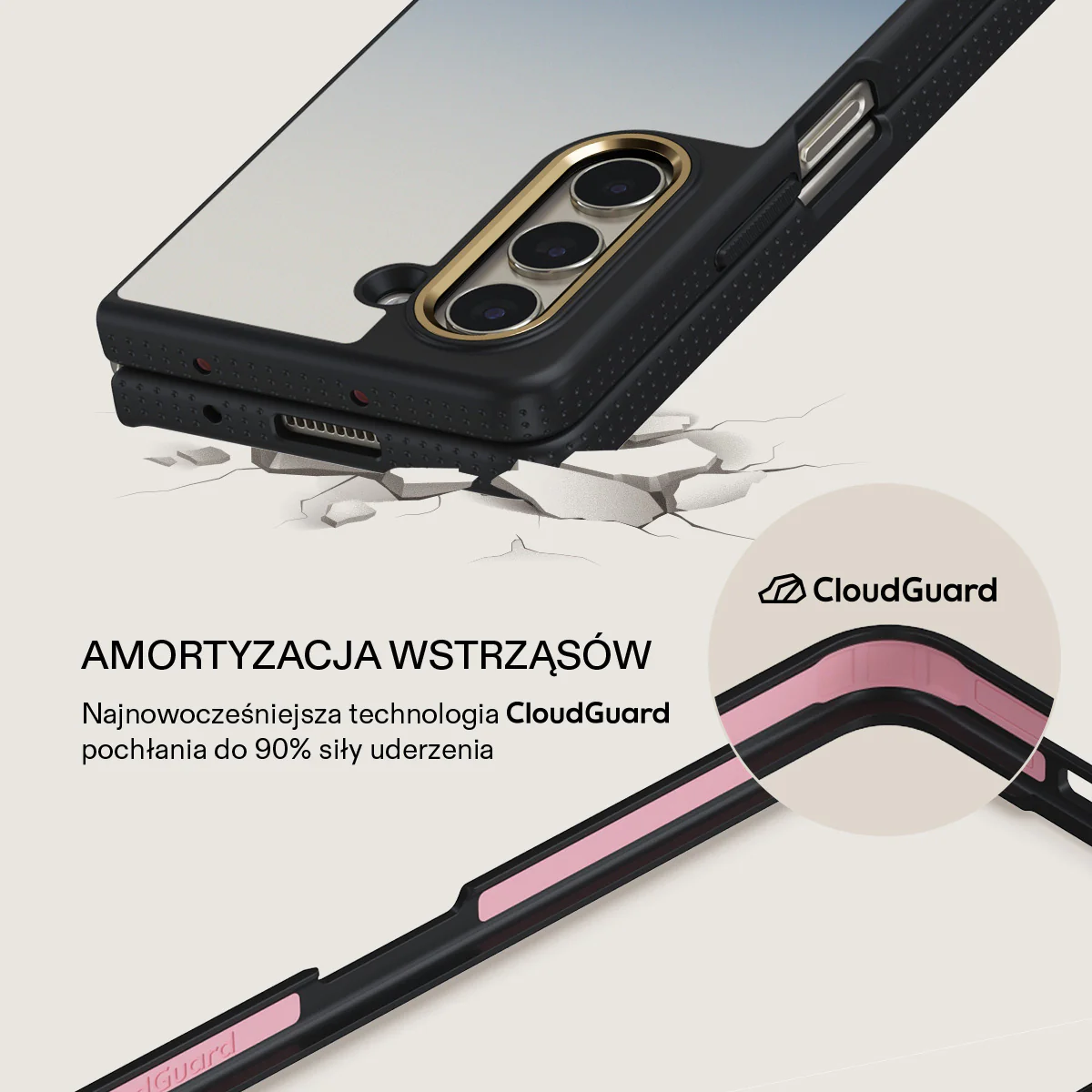 Zero Gravity - Samsung Galaxy Z Fold 5 Etui - Image 3